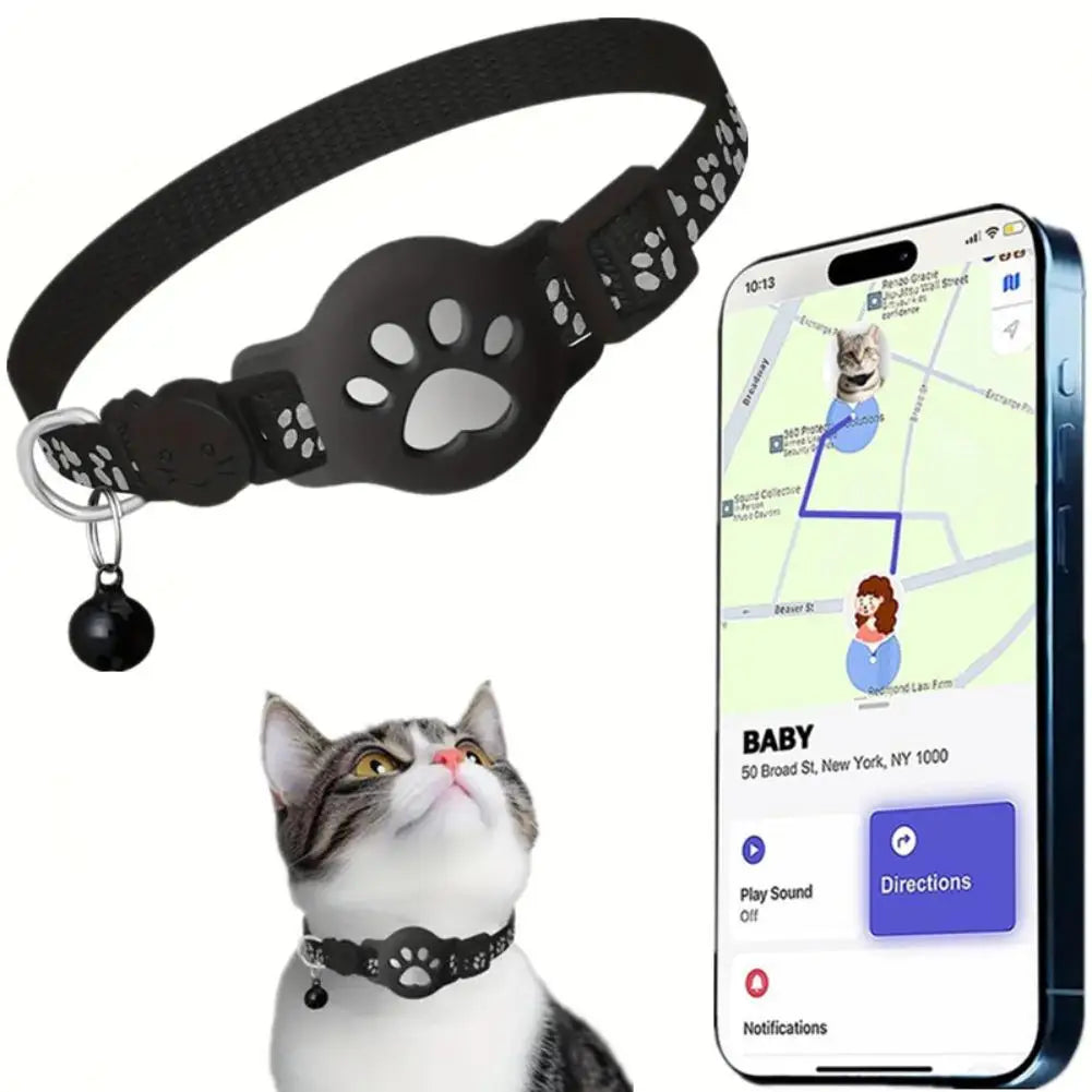 Collier GPS Intelligent pour Chien et Chat - Traceur en Temps Réel