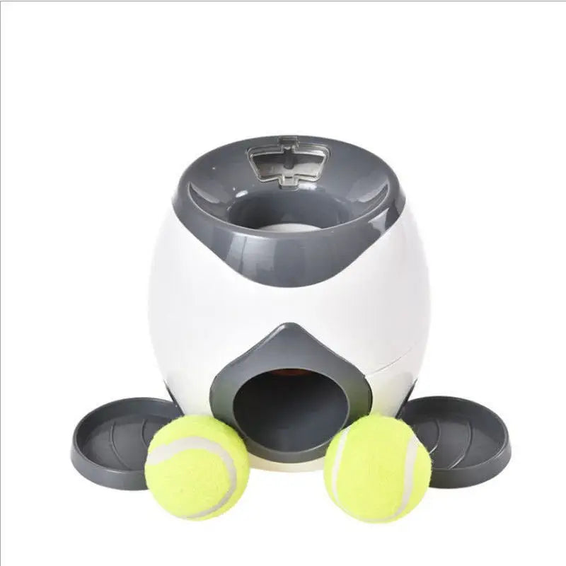 Lanceur de Balles Automatique pour Chien - Entraînement Interactif Intérieur/Extérieur