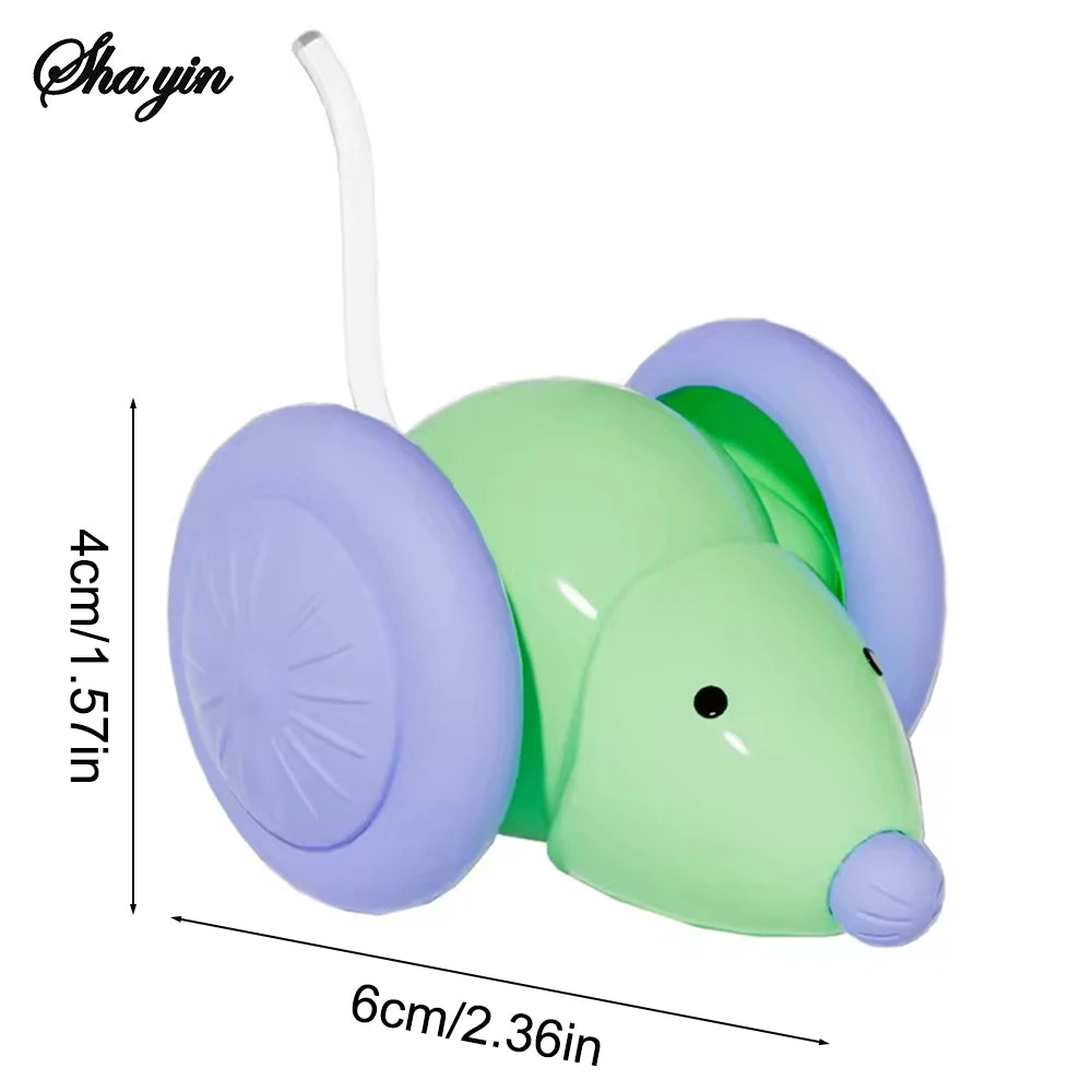 Jouet Électrique Souris pour Chat - Divertissement Autonome Interactif
