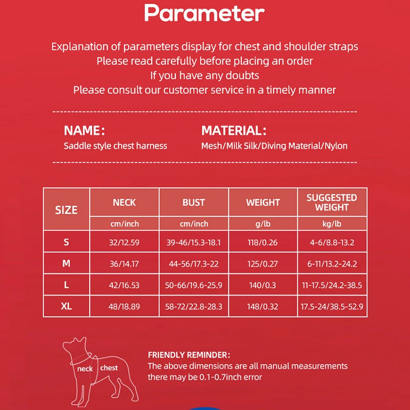 Harnais Gilet Réfléchissant pour Chien - Confort Respirant Extérieur Promenade