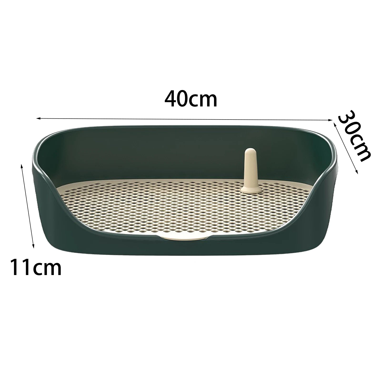 Toilette d'Intérieur pour Chien et Chat avec Protection