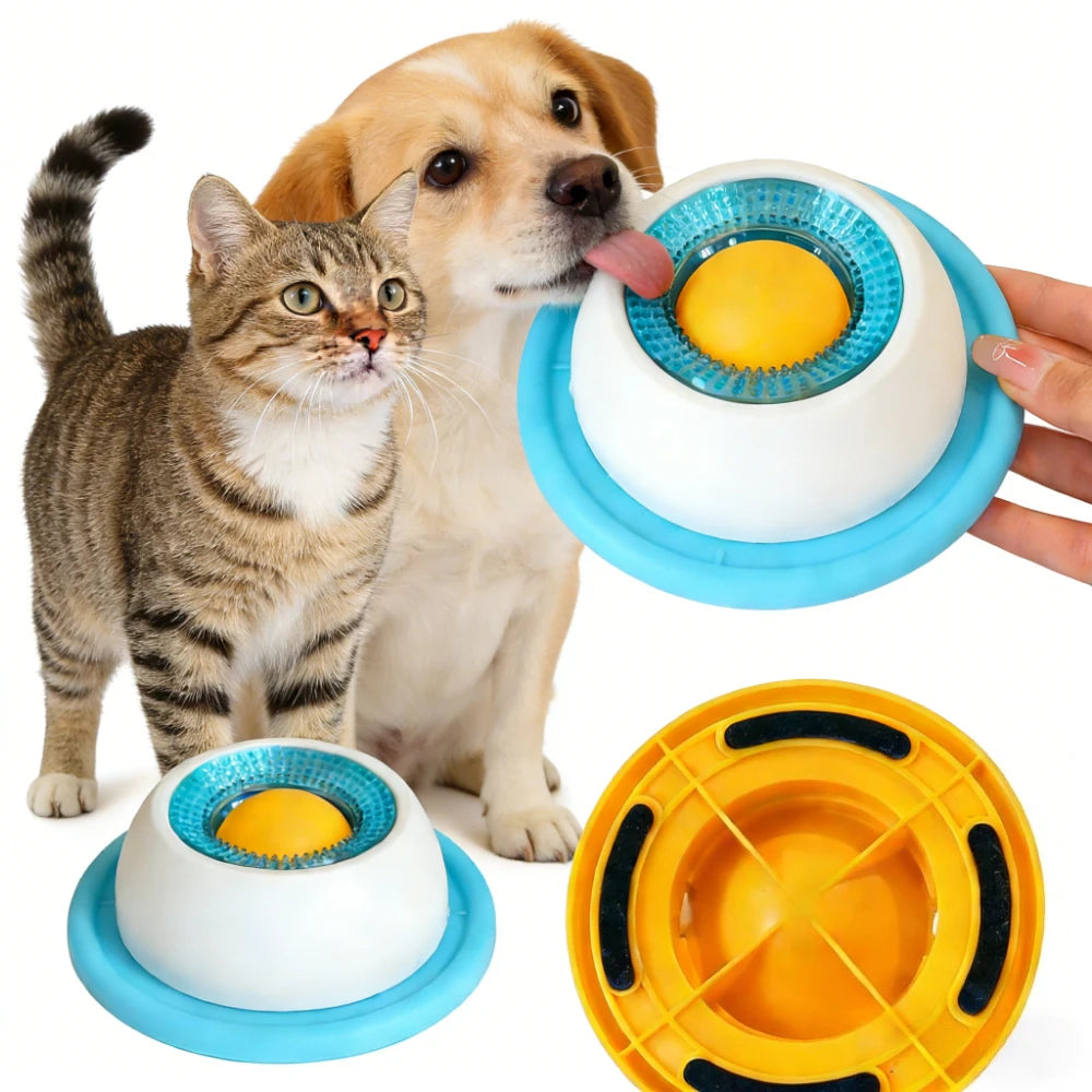 Tapis de Léchage Anti-Glouton pour Chien et Chat - Distributeur Lent Interactif