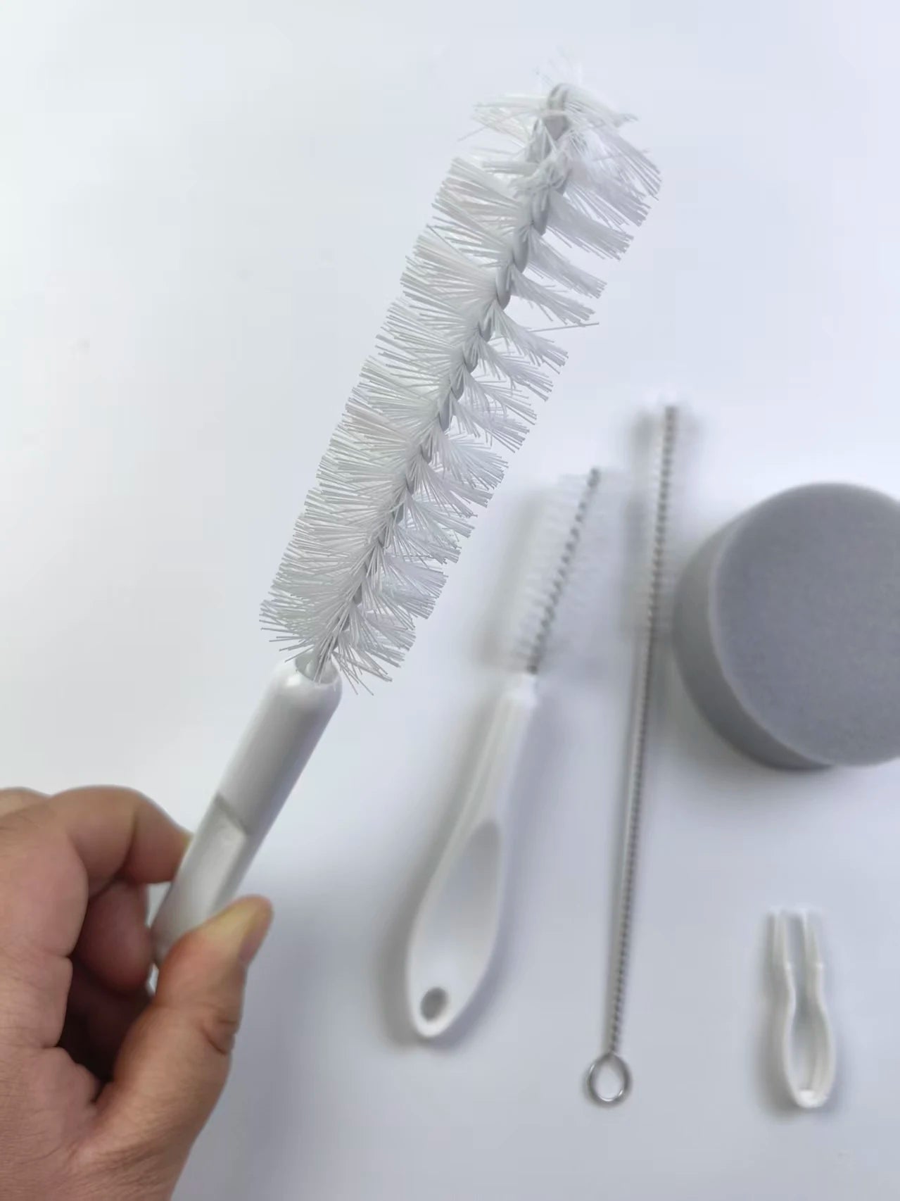 Set Brosses Nettoyage pour Fontaine à Eau Chat - 3 ou 5 Pièces Accessoires