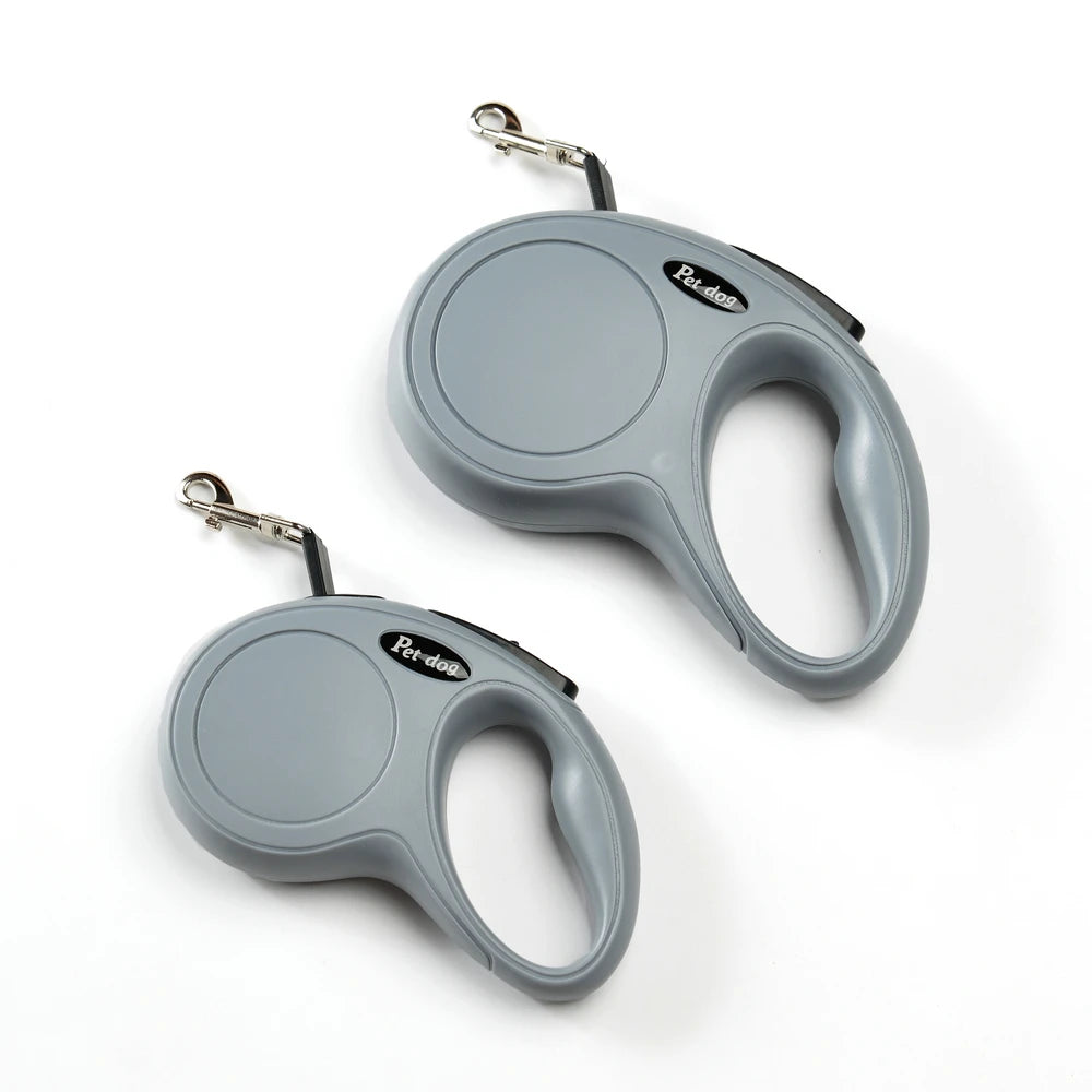 Laisse Rétractable pour Chat et Petit Chien - Nylon 3m/5m Extérieur Randonnée